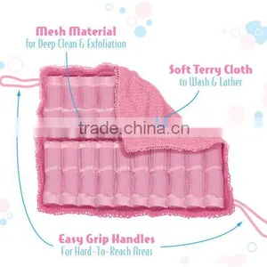 Convenient Double-sided Towel Bath Towel All-in-1 Full Body Wash Colth thumbnail-2