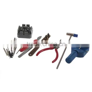 High Quality 13-Piece Watch Repair Tools Deluxe Watch Repair Tool Kit thumbnail-1