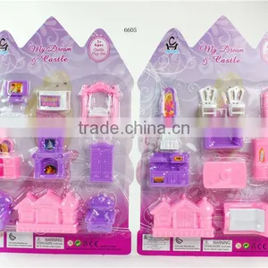 Kids Furniture Toy Plastic Castle Play Set thumbnail-1