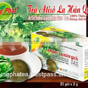 ARTICHOKE LUO HAN GUO TEA- Herbal Tea(teabag) thumbnail-1