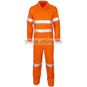 Wholesale Hign Visibility Safety Workwear Coverall thumbnail-1