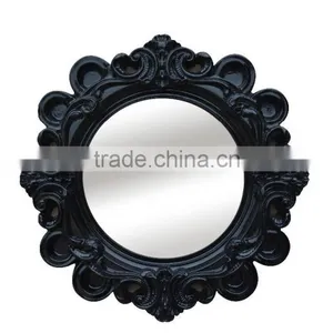 Antique Black PU Sun Shaped Mirror Frame for Home Decor thumbnail-1