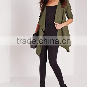 Outdoor Women Cheap Khaki Thin Outer Layer Waterfall Jacket thumbnail-3