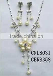 Pearl Jewelry Sets, Fashion Pearl Necklace Sets, Best Imitation Pearl Jewelry thumbnail-1