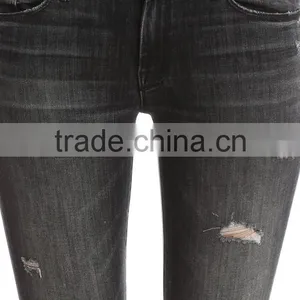Fancy Female Jeans, Custom Ladies Jeans Kurta ,wholesale Import Jeans thumbnail-3