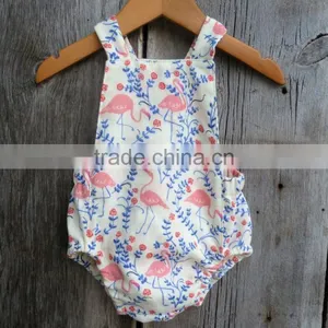 Baby Girl Romper Flamingo Baby Clothes Summer Baby Clothes Hot Sale thumbnail-3