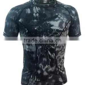 Sport Tights Fitness Slim Fit T-Shirts Fast Drying Clothing Gym Short-Sleeve T-Shirt Dry Fit Shirts thumbnail-5