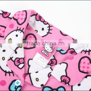 Pink Color Suit Pajamas for Girls thumbnail-3