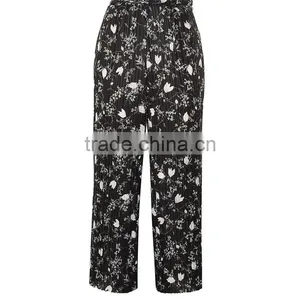 2017 Spring Polyester Off-shouldert Black Print Romper Womens thumbnail-6