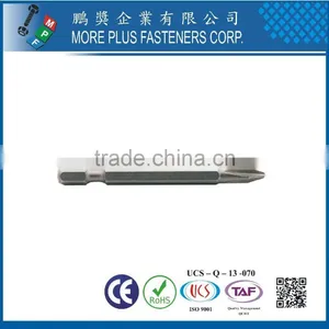 Made In Taiwan PH Bits 1/4" HEX POWER DRIVE thumbnail-1
