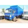 Blue 120hp 4X2 Light Duty Commercial Trucks , Four Cylinder Transport Truck thumbnail-1