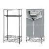 Clothes Wardrobe With Shoes Rack thumbnail-1