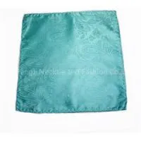Jacquard Paisley Weave Pockets 100% Silk Printing Hanky thumbnail-1