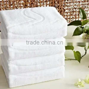 2017 Wholesale100% Cotton Bath Towel White Color Plain Design thumbnail-1