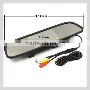 NEW 4.3inch Digital Car Mirror Monitor,touch Keypad,rearview Mirror thumbnail-1