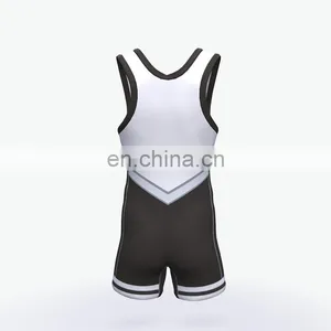2016 Custom Made Wrestling Wear/Wrestling Singlet/triathlon Jersey With Print Logo thumbnail-3