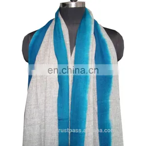 Gauze Pashmina Wool Shawl ,Ombre Wool Pashmina Shawls thumbnail-6