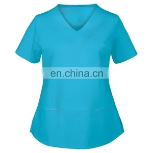 Fashionable Hospital Medical Scrub Uniform Designs thumbnail-1
