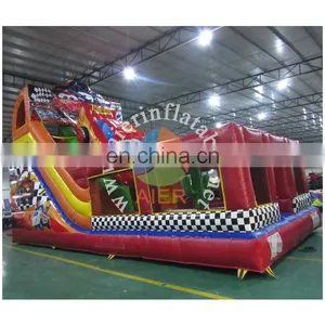 2017 Aier Fashionable Commercial Inflatable Water Slide Decorated With Car/inflatable Water Slide for Kids and Adult thumbnail-1