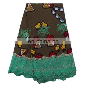China Fabric Market Wax Lace/super Wax Hollandais 100% Cotton African L170727005 thumbnail-6