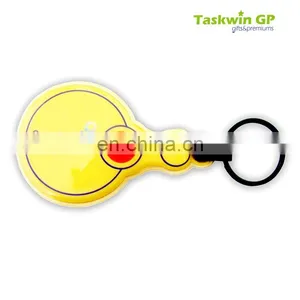 China Supplier Cheap PVC Reflective Keychain , Feet LED PVC Keychain for Promotion Use With Silk-screen Logo thumbnail-2