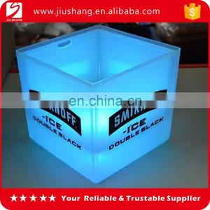 High Quality ps Led Flashing Ice Bucket With Customized Logo for Bar thumbnail-1