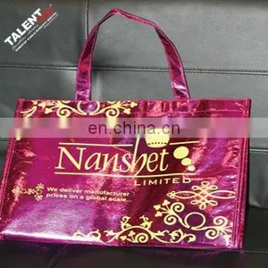 Custom Glossy Lamination Non-woven Cloth Shopping Bag With Company Logo thumbnail-2