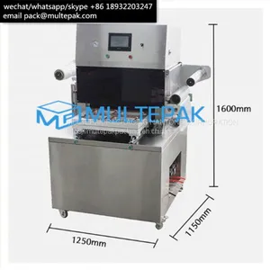 MULTEPAK Semi-Auto Vacuum Skin Packaging Machine for Seafood Fish Meat Lamb thumbnail-1