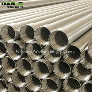 Factory Supply Stainless Steel Johnson Wedge Wire Screen Cage Type V-wire Wound Screens thumbnail-4