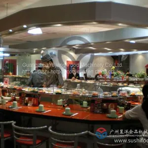 Food Delivery System Stainless Steel Conveyor Sushi Belt - Factory: Michaeldeng@gdyuyang.com thumbnail-5