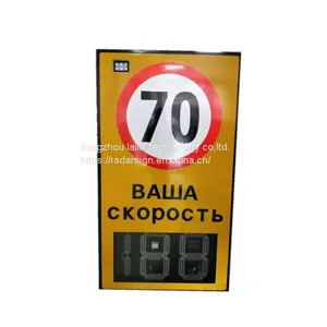 Yellow Traffic Square Emoj Warning Bar With Arrow Light Double Side Warning Light thumbnail-1