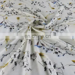 75D*75D High Quality Printed Chiffon Fabric for Dresses thumbnail-1