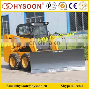 Utility Diesel Engine Hysoon Skid Steer Loader for Sale thumbnail-2
