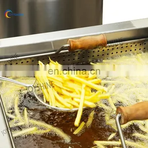 Semi-automatic 50kg Plantain Chips Making Machine Deep Fryer Philippine Banana Chips Machine thumbnail-5