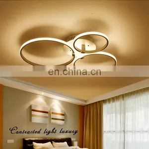 High Quality Warm Romantic Modern Minimalist Home Decor Lighting Round LED Ceiling Lamp Bedroom Light thumbnail-6