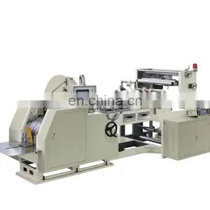 White Paper Bag Sealing Machine With Side Gusset thumbnail-1