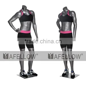 Female Fiberglass Sports Mannequin HEF-06 thumbnail-4
