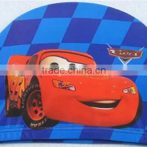 SGS Approved Ironman Swim Cap, Children Fancy Pattern Design thumbnail-2