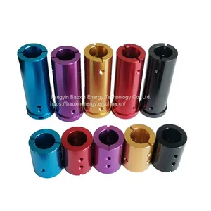 High Precision Custom CNC Parts Aluminum Colorful Anodized Aluminum Turning Part thumbnail-1