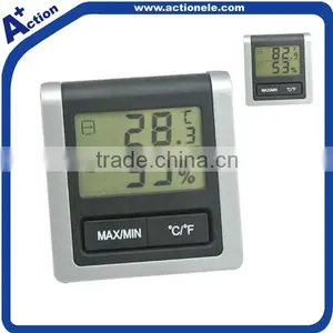 Digital Max/Min Thermometer and Hygrometer LCD Display thumbnail-1