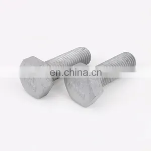 Standard Astm A307m Hex Bolts Type A B Galvanized Bolt thumbnail-1