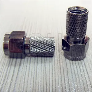 Straight RG6 Compression RF Coaxial F Connectors for Coaxial Cable thumbnail-1