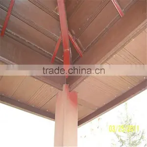 WPC Square Tube for Pergola,Flower Arch thumbnail-1