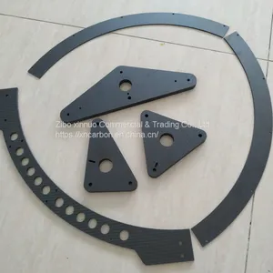 Custom Made CNC Cut Carbon Fiber Laminate Sheet Plates Make to Order Carbon Fiber Machined Parts thumbnail-5