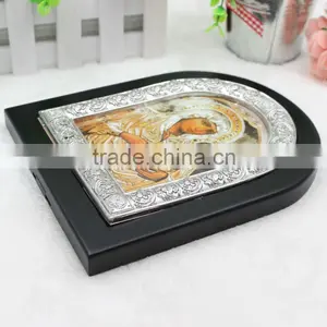 Virgin Mary of Jerusalem Wood Frame thumbnail-3