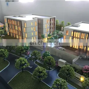 Scale 1:50 3d Render Model for Construction Layout ,architectural Model thumbnail-2