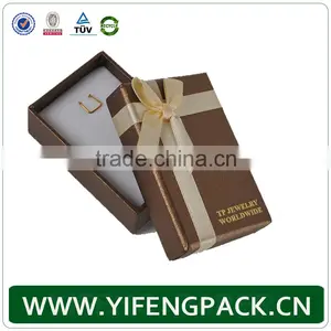 PROMOTIONAL CUSTOM MADE OEM DESIGN WHOLESALE LUXURY PAPER JEWELRY BOX PACKAGING PAPER GIFT PACKAGING thumbnail-5