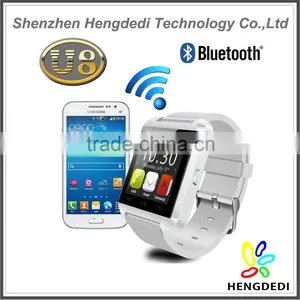 Hot Sale Bluetooth Smart Watch U8 Fashionable Wrist Watch Compatible With Android Phone thumbnail-6