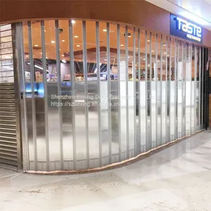 Multi-Purpose Aluminum Folding Door | Essential for Shops & Malls | Smooth, Safe & Stylish thumbnail-3