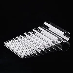 Heating Quartz Glass Tube Clear Quartz Tube for Furnace thumbnail-4